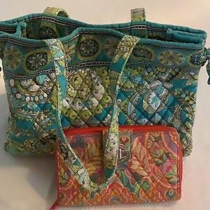 Vera Bradley wallet & bag